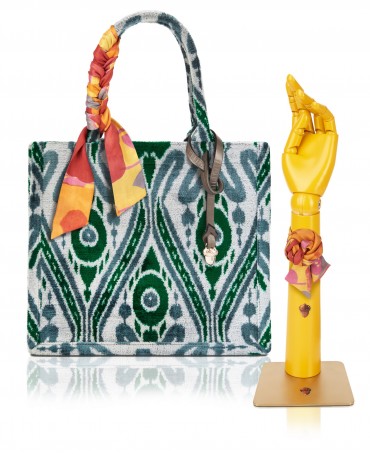 Шелковый (Бахмаль) тоут Moyen (M) SMARAGDUS SOMNIA! (Ловец изумрудных снов!) SMARAGDUS SOMNIA!/M